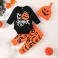 thumbnail image 2 of JLMSPLWG Skeleton Onesie Baby Fall Outfit Toddler Boy Halloween Outfits for Baby Boy Little Brother Onesie Christmas Newborn Outfit Girl Baby Girl, Black 3-6 Months, 2 of 9