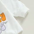 thumbnail image 6 of Okbabeha Newborn Baby Halloween Outfit Girl Boy Long Sleeve Sweatshirt Romper Bubble Sweater Onesie Cute Halloween Clothes, 6 of 7