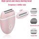 thumbnail image 2 of CHAO Afeitadora eléctrica para mujeres: afeitadora compacta, inalámbrica, para uso en seco y húmedo, para un cuerpo suave y recortadores dobles (rosa), 2 of 5