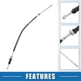 thumbnail image 3 of Cable de liberación del freno de estacionamiento Unique Bargains No.SPB000150 para Land Rover Discovery 1999-2004 Metal Negro, 3 of 6