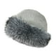thumbnail image 2 of Sombrero tipo pescador cómodo y suave para mujer, ideal para viajes, escalada, camping y pesca en la calle. gris, 2 of 9