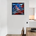 thumbnail image 1 of Cuadros Decorativos Kit de pintura de diamantes 5D, cuadro de mosaico artesanal DIY con taladro redondo completo de águila americana Ndcxsfigh Nuevos Originales, 1 of 8