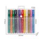 thumbnail image 3 of Rotuladores para uñas en 12 colores. Rotuladores finos de gel para manicura. Plumas de punta fina para pintar las uñas. 12 ml, 3 of 8