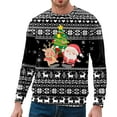 thumbnail image 1 of NLLSHGJ Chandails à Capuchon de Designer pour Hommes Chandails pour Hommes Automne et Hiver Tendance Décontractée Chandail de Noël Imprimé Chandail à Col Rond Chandails à Capuchon pour Hommes Graphique Col Rond Chandails à Capuchon pour Hommes Chandail, 1 of 4