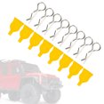 thumbnail image 4 of RC Clip Pin With Silicone Pads, Body Shell Clip Pin Easy To Install With Plastic And Metal Material For TRX4/SCX10/CC01 1/10 Flat Sports Car/big Foot Car Yellow, 4 of 8
