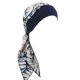 thumbnail image 1 of Soft Silky Women Turban Hat with Elastic Wide Band Vintage Printed Multiuse Bonnet Caps Headwrap for Daily Use, 1 of 5