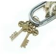 thumbnail image 3 of Vintage Antique Brass Fish Door Lock Lockpad + Keys Secret Lock Functional, 3 of 4