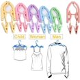 thumbnail image 3 of Perchas de Viaje con Clips Perchas de Ropa Portátiles Plegables 20 Piezas Clips para Perchas para Bufandas Trajes Pantalones Camisas Calcetines Ropa Interior Viajes Hogar Secadora de Ropa Plegable, 3 of 5