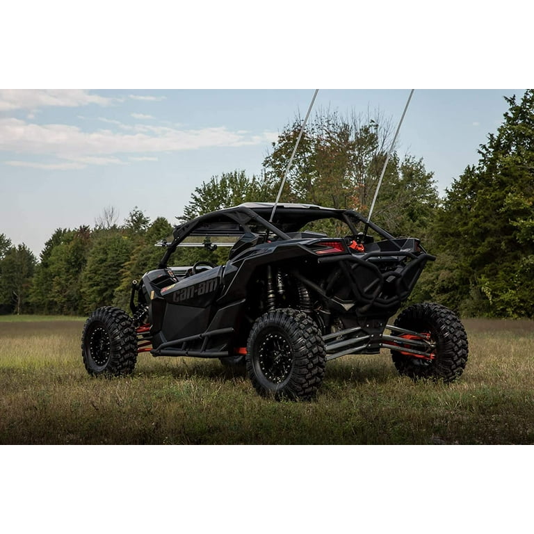 For 17-25 Can-Am Maverick X3 1.75" Diameter STEEL Tubing Rock Sliders