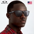thumbnail image 7 of Oakley OO9013 Frogskins Square Shaped Polarized Sunglasses for Men - Includes Official Eyewear Kit - Matte Black Frame with Prizm Black Lens, 7 of 7