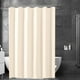 thumbnail image 5 of Cortina de ducha bohemia con flecos beige, impermeable y a prueba de luz, 5 of 6