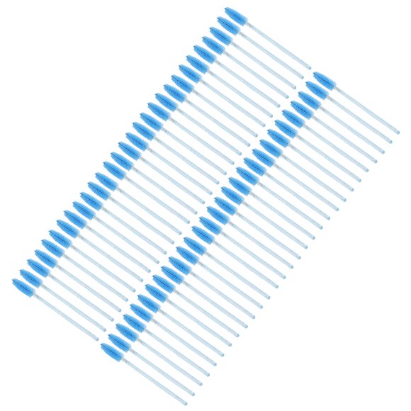 Cepillos 50 Unids/pack Cepillos Desechables Para Rímel De Pestañas Varitas De Fibra Superfina Flexible Para Extensión De Pestañas Suministros De Maquillaje