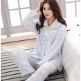 thumbnail image 1 of Regalo de Navidad para mujer, conjuntos de pijamas, camisón, Pijama, ropa de casa para mujer, conjunto de pijamas de franela cálidos, gruesos y cálidos para niñas, 1 of 4