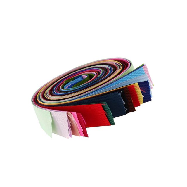 20pcs 1yard Each Piece Grosgrain Ribbon for Crafts DIY Multi-color 25mm