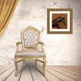 thumbnail image 3 of Dawson, Robert 12x12 Gold Ornate Wood Framed with Double Matting Museum Art Print Titled - Eastward Gallop, 3 of 4