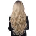thumbnail image 4 of SEGO Fashion Ombre Long Curly Wave Hair Wigs Heat Resistant Straight Synthetic Hair Wigs For Women, 4 of 7