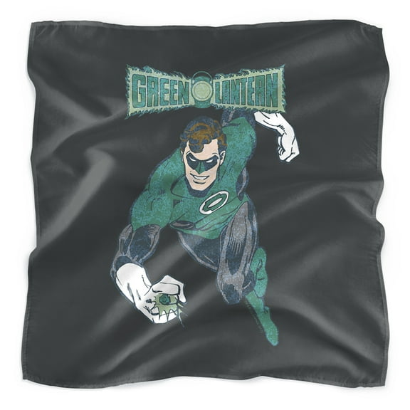 Green Lantern Desaturated Bandana (21 in x 21 in)