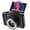 Black, variant on W&O Q5 4K Digital Camera, 180° Flip Screen Point and Shoot Camera with Ring Light, SD Card, White