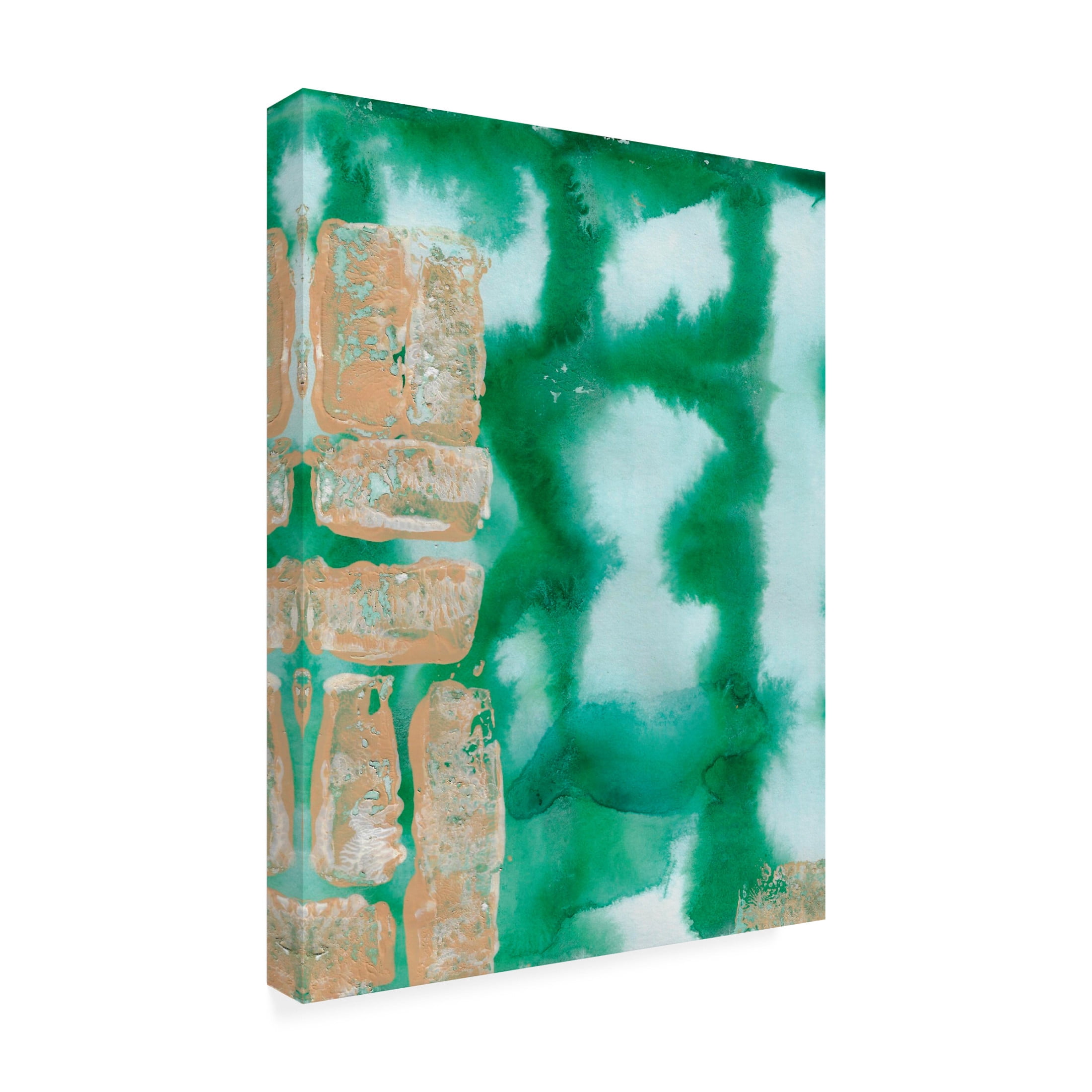 Canvas Wall Art - Maliq 'Randomly' Wall Art for Living Room, Bedroom, or Office Décor by Trademark Fine Art - 18 x 24 Inches