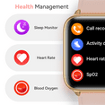 thumbnail image 5 of Parsonver Smart Watch Answer/Make Call, Heart Rate, Sleep Monitor for Android iPhone, Black, 5 of 11