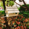 thumbnail image 2 of Casa De Comedero De Pájaros De Madera, Caja De Nido Colgante Para Casa De Pájaros De Montaje Diy Para Decoración De Jardín Al Aire Libre Speravity PT002179-00, 2 of 6