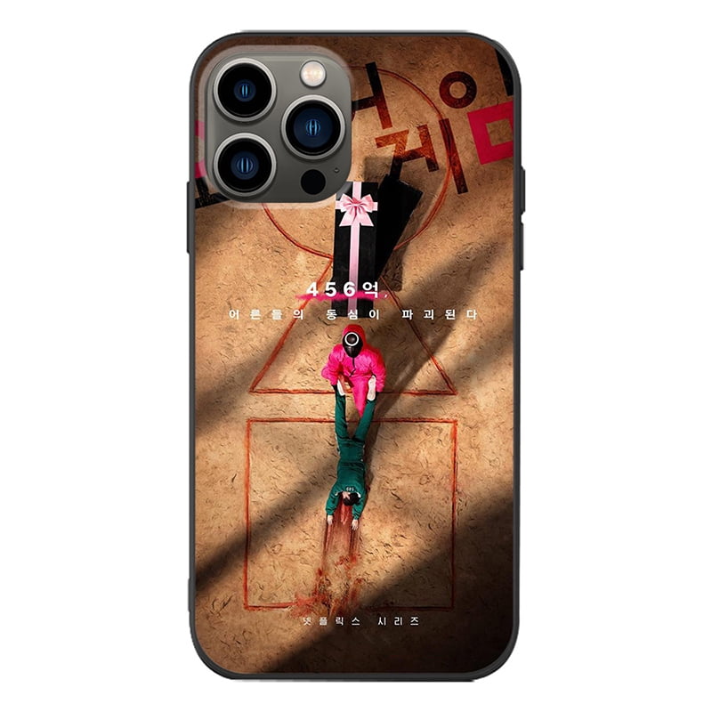 Squid Game Phone Case Korean TV Play Soft TPU Full Cover Phone