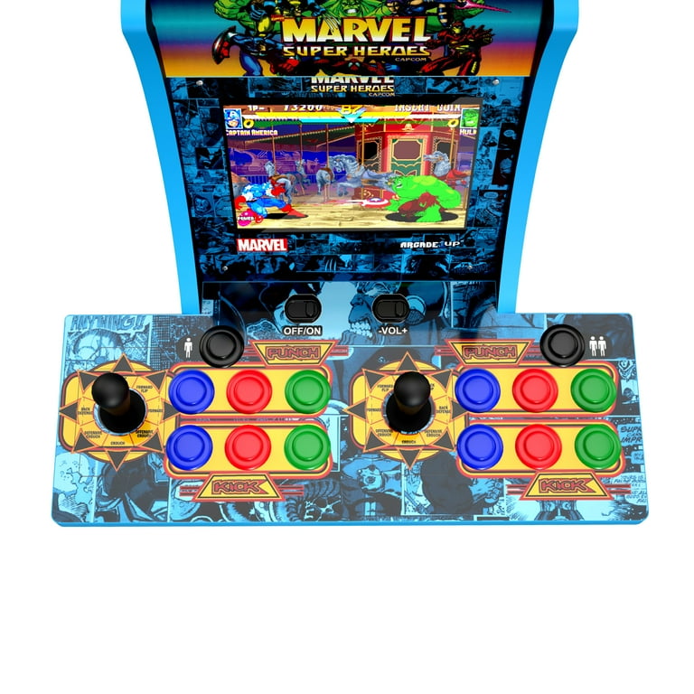 その他 Arcade1Up Marvel Super Heroes Arcade1UP Marvel Superheroes 2-Player Mini Video Machine