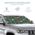 thumbnail image 3 of ZICANCN Car Sun Shades Front Windshield, Santa Claus Candy Holiday Automotive Front Window Sun Shield Visor, Medium Size, 3 of 8