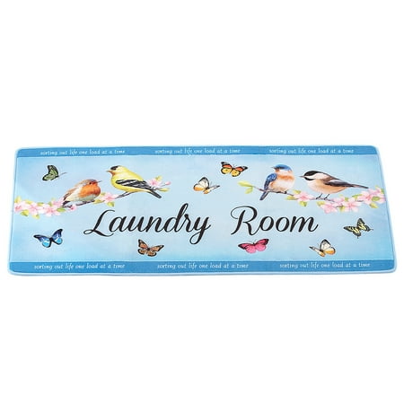 Springtime Laundry Room Decorative Floor Runner Mat Walmart Com