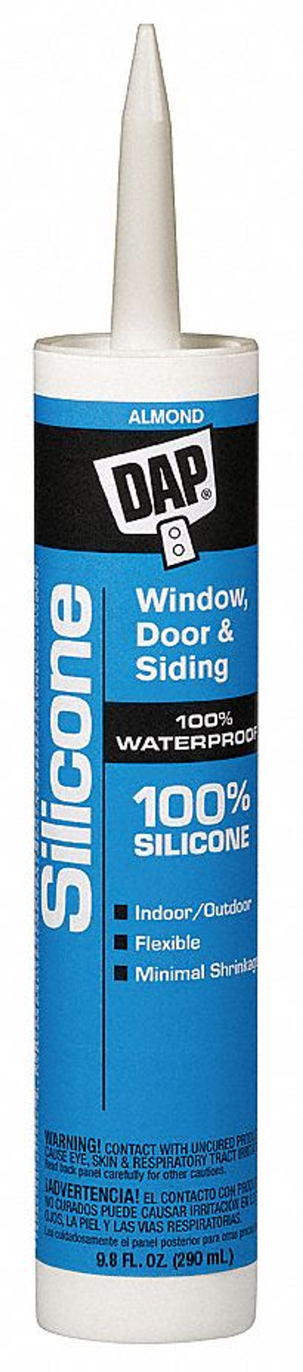 Dap Silicone Sealant,Almond,Window,Door 8649 8649 ZOG0015014