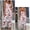 White, variant on Satin Pajamas Women 2PC Set- Lace Pants Nightdress with Pocket Halter V Neck Sleepwear