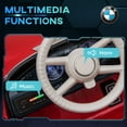 thumbnail image 6 of Aosom Licensed BMW 12V Kid Electric Ride-On Car with Easy Transport, Red, 6 of 9