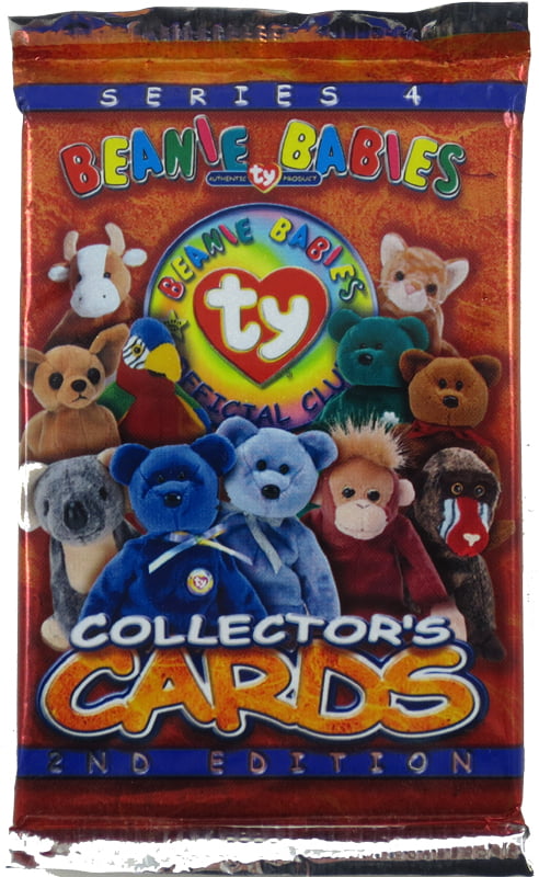 loose cards Beanie Babies Collector's Cards Series 4 8 2nd Edition plus eight 