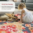thumbnail image 5 of nuLOOM Hand Hooked Felicity Area Rug, 6', Round, Felicity Multicolor, 5 of 9