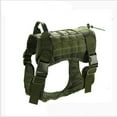 thumbnail image 3 of New Police K9 Tactical Training Dog Harness Military Adjustable Molle Nylon Vest, 3 of 5