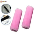 thumbnail image 2 of Spencer 2 Pack Soft Faux Sheepskin Car Seat Belt Pad, Plush Shoulder Pad Genuine Natural Merino Wool Seat Belt Cover for Neck Cushion Protector Car Accessories "Pink", 2 of 8