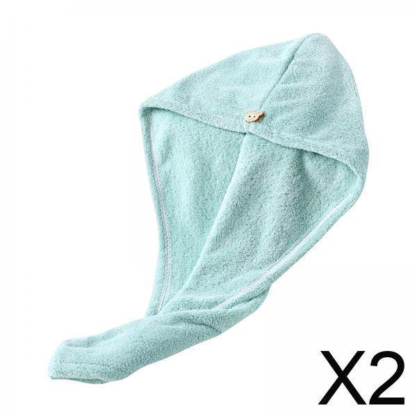Toallas para secar el cabello,Toalla para el cabello Toallas para el cabello Gorros de secado rápido Absorbente,Gorro para secar el cabello para mujer Turbante para baño para mujer,Toalla