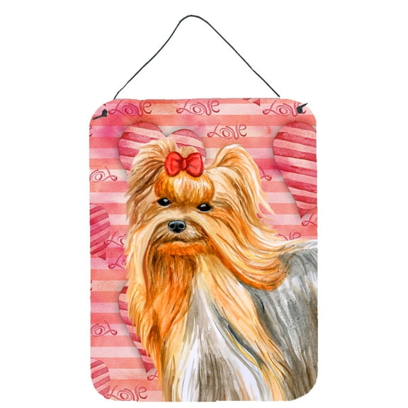 Yorkshire Terrier Love Wall or Door Hanging Prints