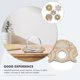 thumbnail image 3 of Crystal Ball Display Stand Wooden Sphere Holder for Display Use 5Pcs, 3 of 5