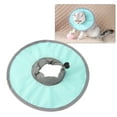 thumbnail image 4 of Pet Protective Collar, Soft Edges Lightweight Adjustable Cat Recovery Collar Waterproof  For Wound Healing Light Blue,Pink,Fruit Green, 4 of 8