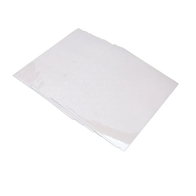 Feuilles de Stratifié Holographique A4, Découpables Résistantes aux Rayures Opération Simple Feuille de Stratifié Holographique Froide pour Publicité Type 1, Type 2