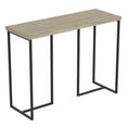thumbnail image 1 of Safdie & Co. Table Console 39L Taupe Foncé Metal Noir, 1 of 4