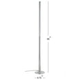 thumbnail image 4 of JONATHAN Y Roxanna 68" Integrated LED Metal Floor Lamp, Chrome, 4 of 7