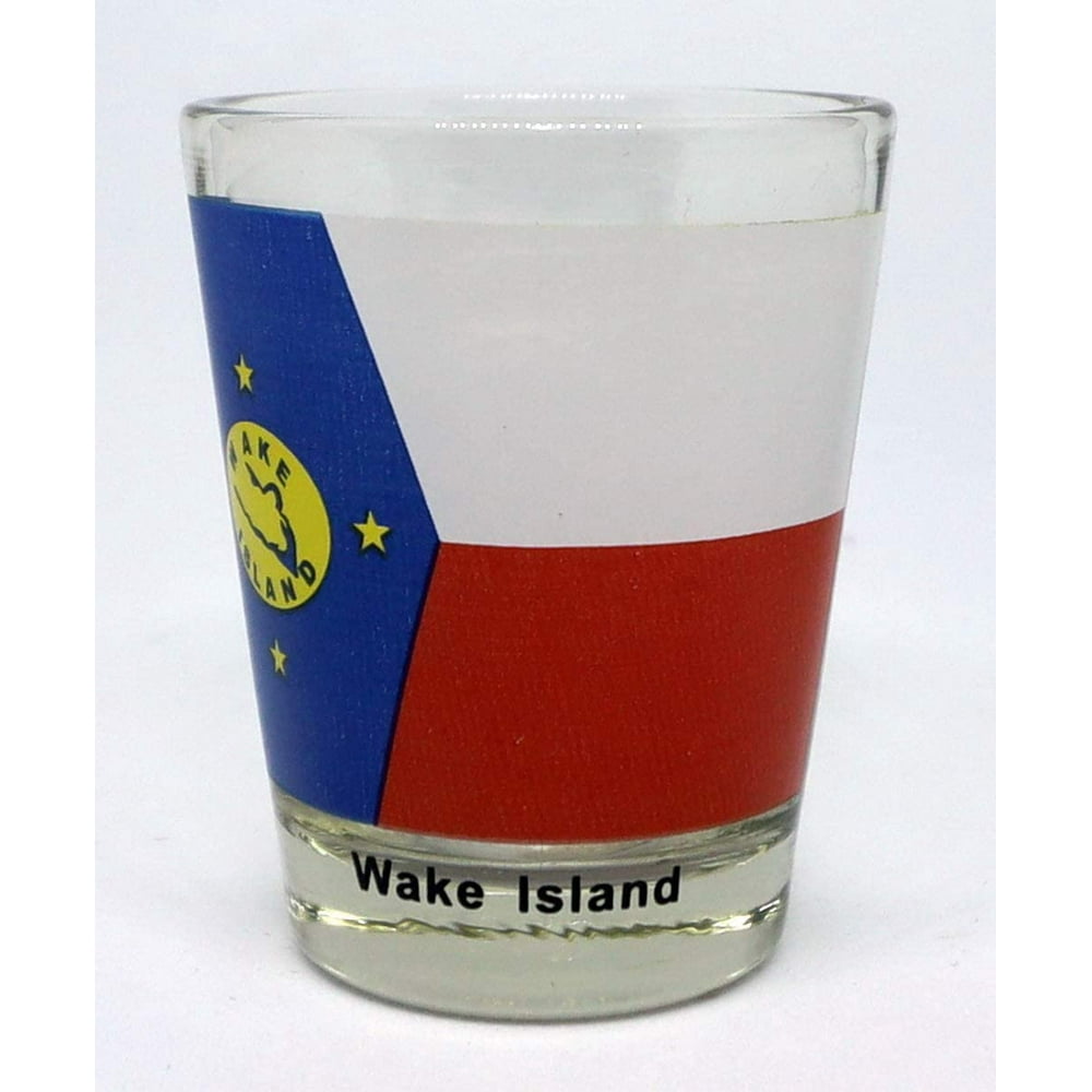 Wake Island Flag Shot Glass