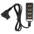 thumbnail image 2 of D Tap Maleto Port D Tap Female Hub Adapter,D Tap Male to D Tap Maleto Port D Tap Female Splitter Power Cable D Tap Maleto Port D Tap Female Power Supply Line Enhanced Durability, 2 of 14