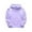 Purple, variant on Krdevn Toddler Boys Girls Solid Long Sleeve Patchwork Hooded Thickened Warm Sweatshirt Pullover Blouse Tops Outfits Clothes,5-6 Years