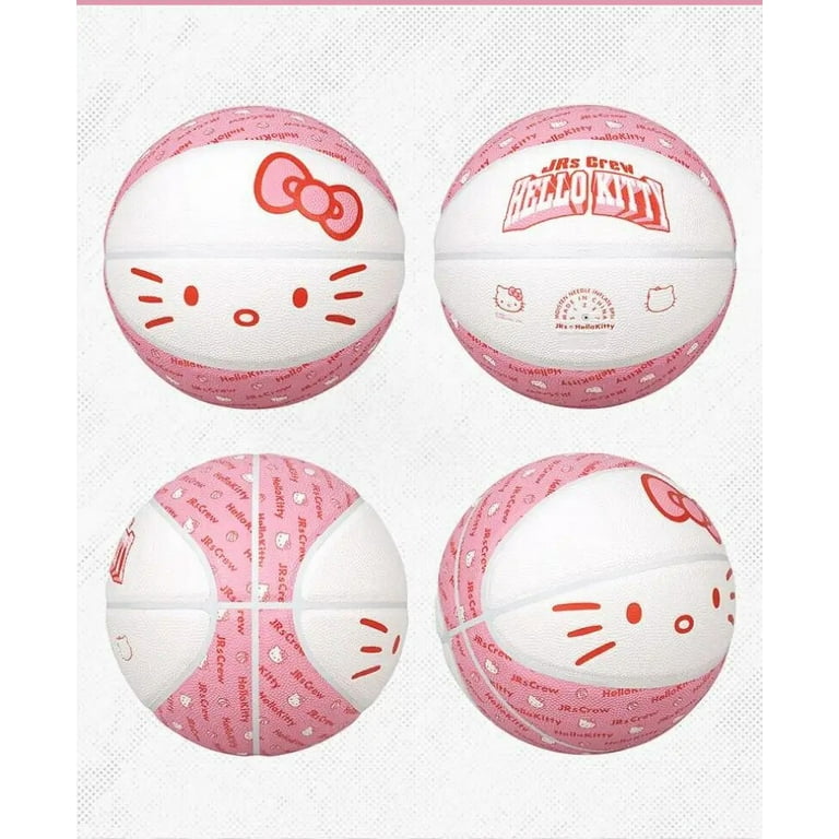 Kawaii Hello Kitty Basketball 7 Sanrioed Kt Cat Pink Bow