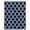 Navy Blue, variant on Teal White Grey Ombre Morocco Pattern Waterproof Fabric Shower Curtain,Modern Moroccan Geometric Waterproof Fabric Shower Curtain for Bathroom Bathtubs Shower Curtains with 12 Hooks Standard 60x72