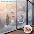 thumbnail image 3 of 24pcs Anti-Collision Window Anti-Collision Sticker Anti-Collision Sticker Translucent Bird Glass Sticker Static Glass Door Window Anti-Collision Warning Sticker, 3 of 5