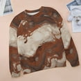 thumbnail image 6 of Colorful Marble Pattern Mom Sweatshirt For Women Long Sleeve Pullover, 6 of 7